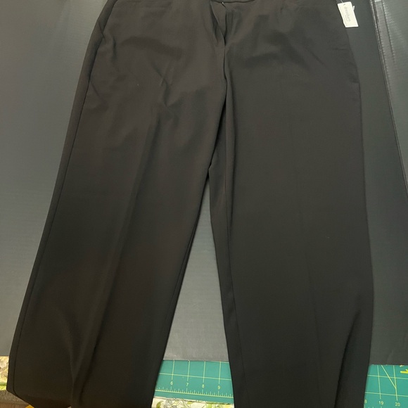 dressbarn Pants - Dressbarn Black Tailored Trousers